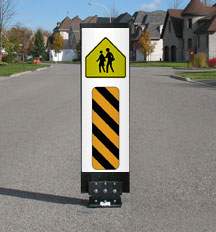 Traffic calming sign - WC-1 School Zone Area