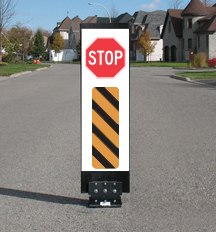 Flexible stop sign