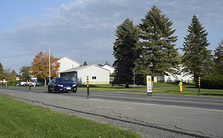 Traffic calming measure - Collector Road - Township of Russell