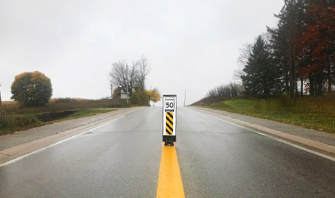 Traffic calming - County Road - Bruce County